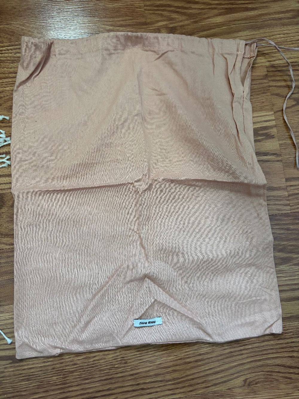 Authentic Miu Miu Dust Bag